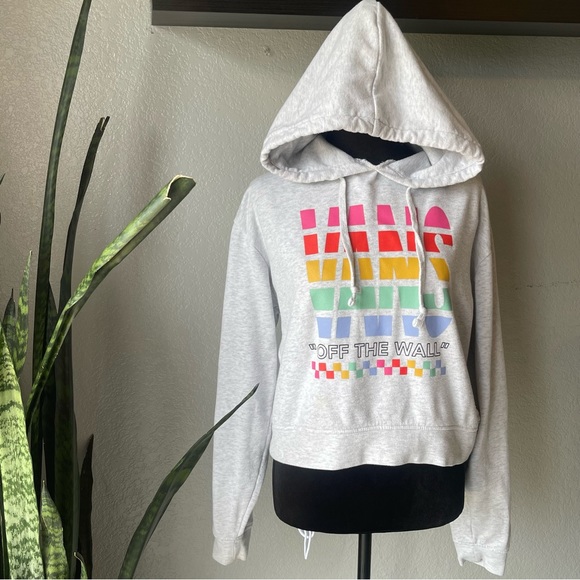 Vans woman’s crop hoodie size S - Picture 1 of 9